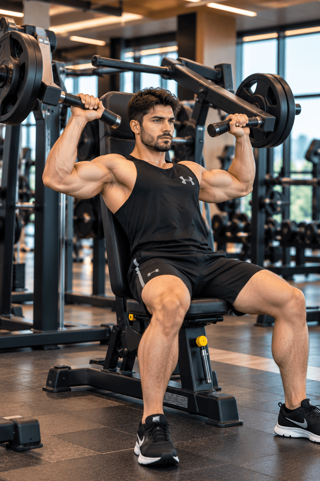 Fitness club interior