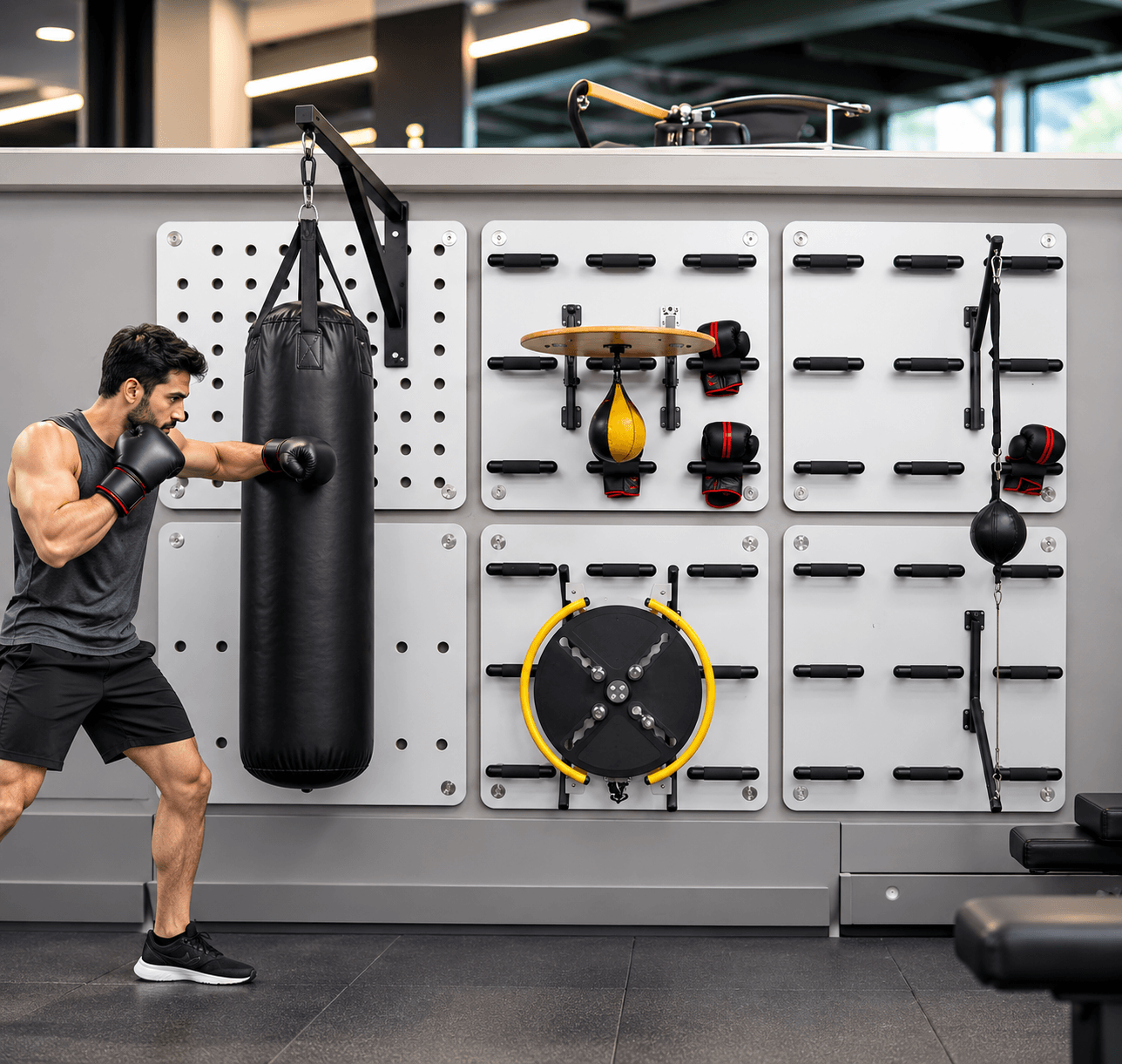 Gym training equipment